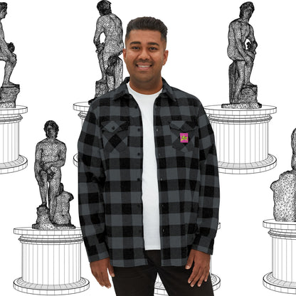OMW Unisex Flannel Shirt - Oh Mine Words Flannel Shirt