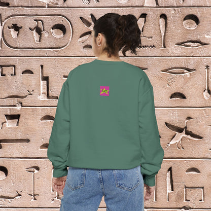 I'm Not a Robot (004) Unisex Garment-Dyed Sweatshirt - Oh Mine Words Sweatshirt