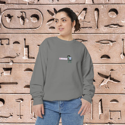 I'm Not a Robot (004) Unisex Garment-Dyed Sweatshirt - Oh Mine Words Sweatshirt