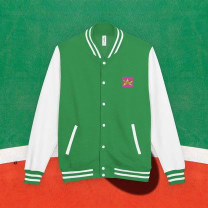 OMW Unisex Heavyweight Letterman Jacket - Oh Mine Words Outerwear