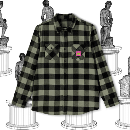 OMW Unisex Flannel Shirt - Oh Mine Words Flannel Shirt