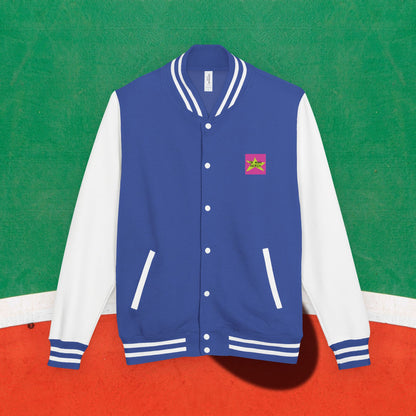 OMW Unisex Heavyweight Letterman Jacket - Oh Mine Words Outerwear
