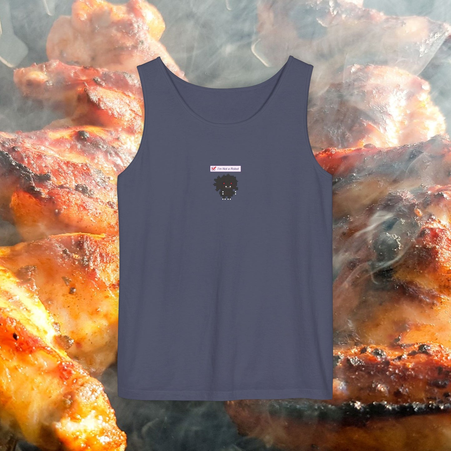 I'm Not a Robot (002) Tank Top - Oh Mine Words Tank Top
