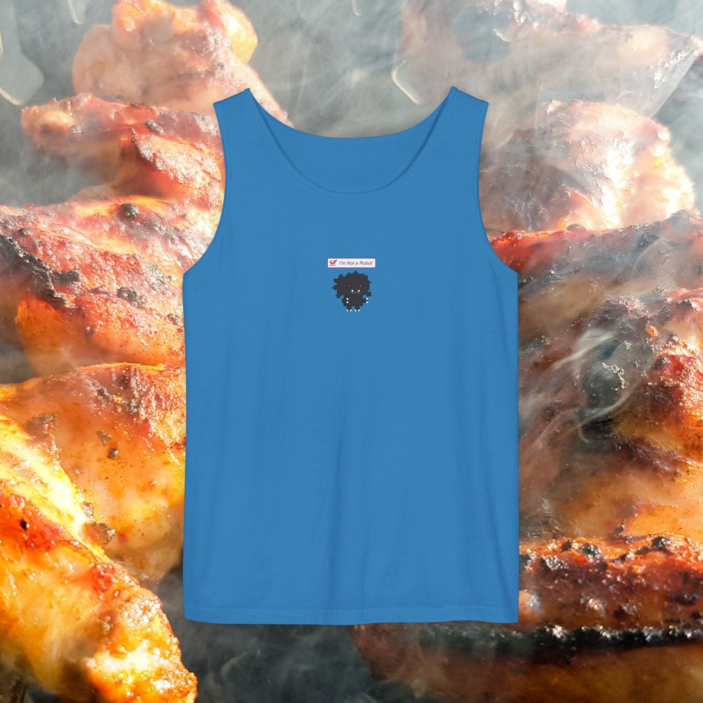 I'm Not a Robot (002) Tank Top - Oh Mine Words Tank Top