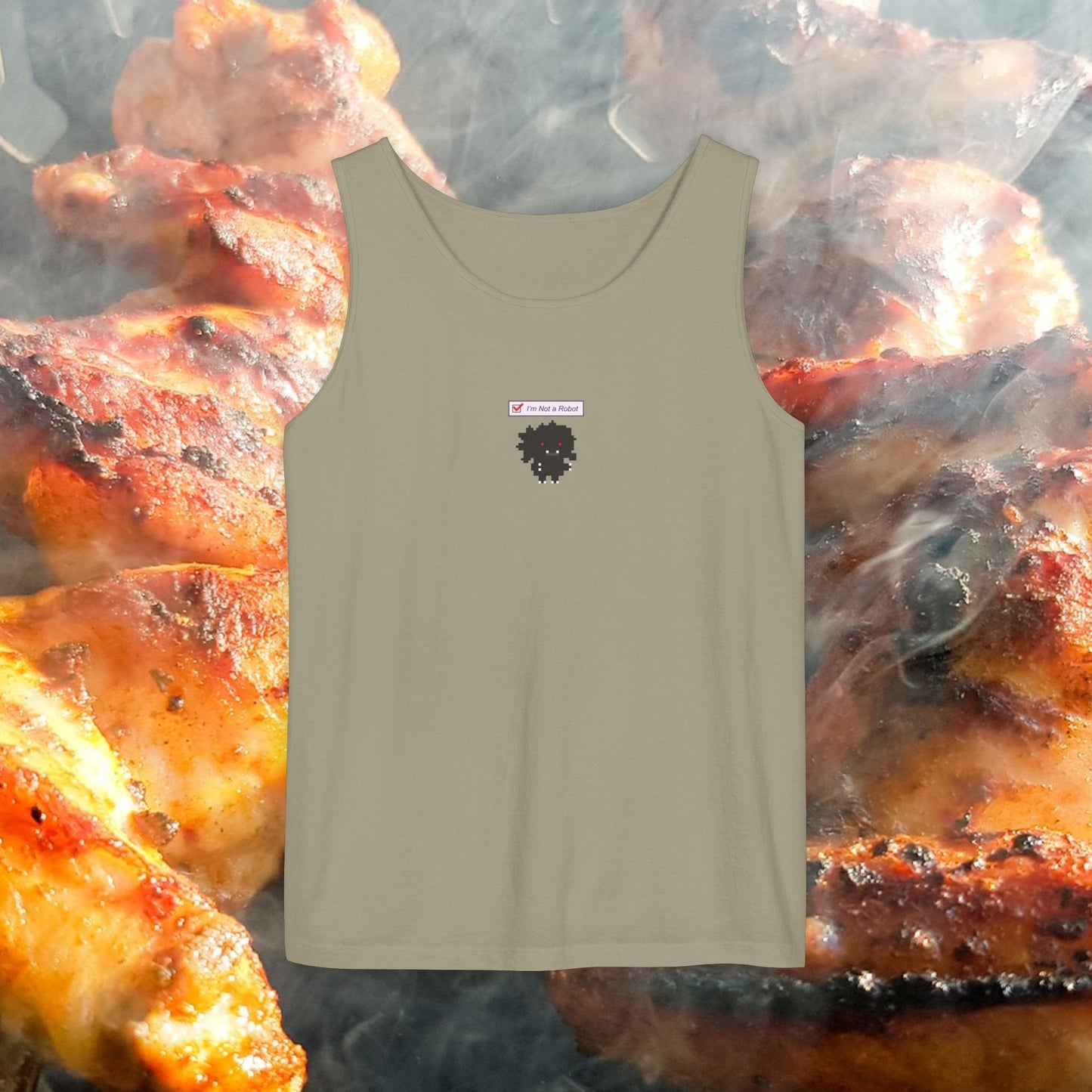 I'm Not a Robot (002) Tank Top - Oh Mine Words Tank Top