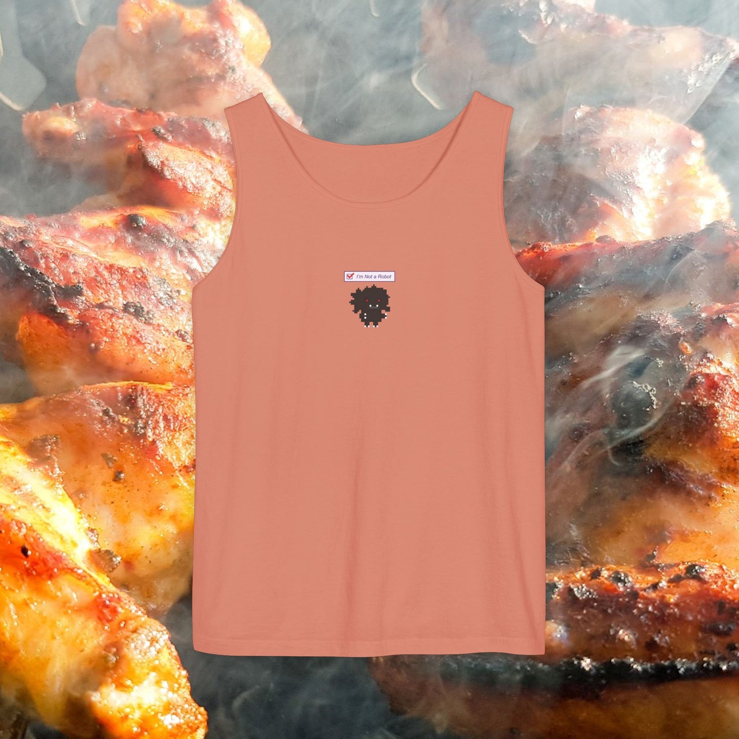 I'm Not a Robot (002) Tank Top - Oh Mine Words Tank Top