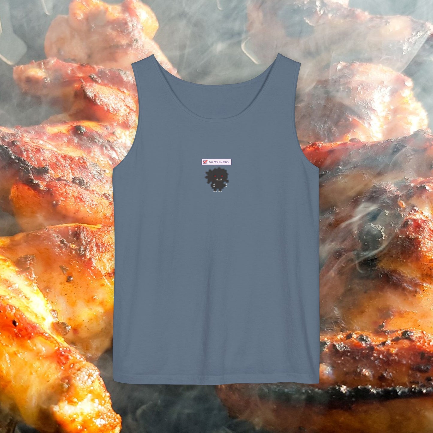 I'm Not a Robot (002) Tank Top - Oh Mine Words Tank Top