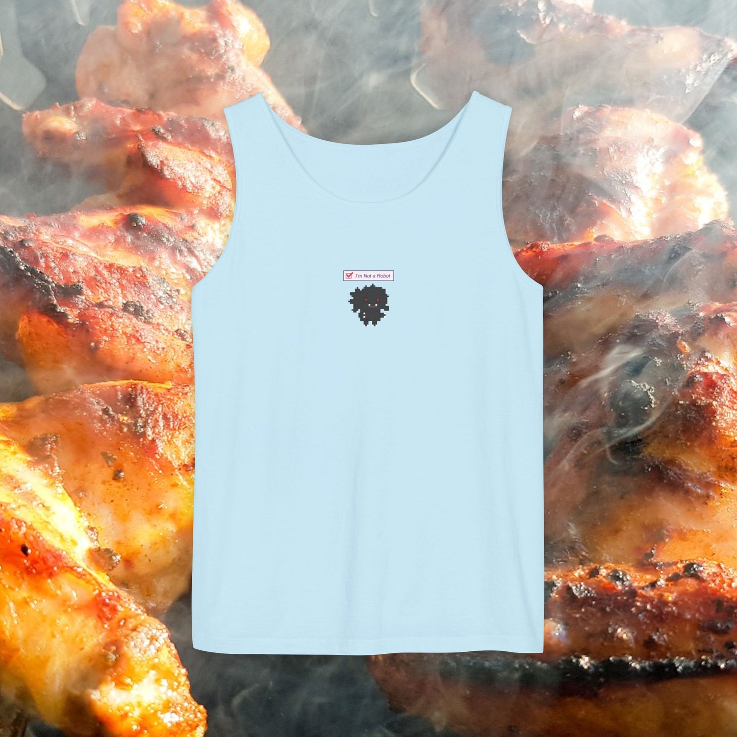 I'm Not a Robot (002) Tank Top - Oh Mine Words Tank Top