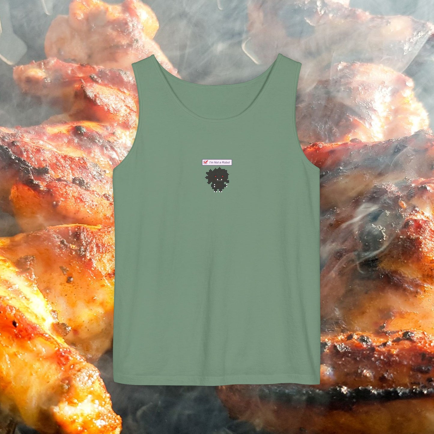 I'm Not a Robot (002) Tank Top - Oh Mine Words Tank Top
