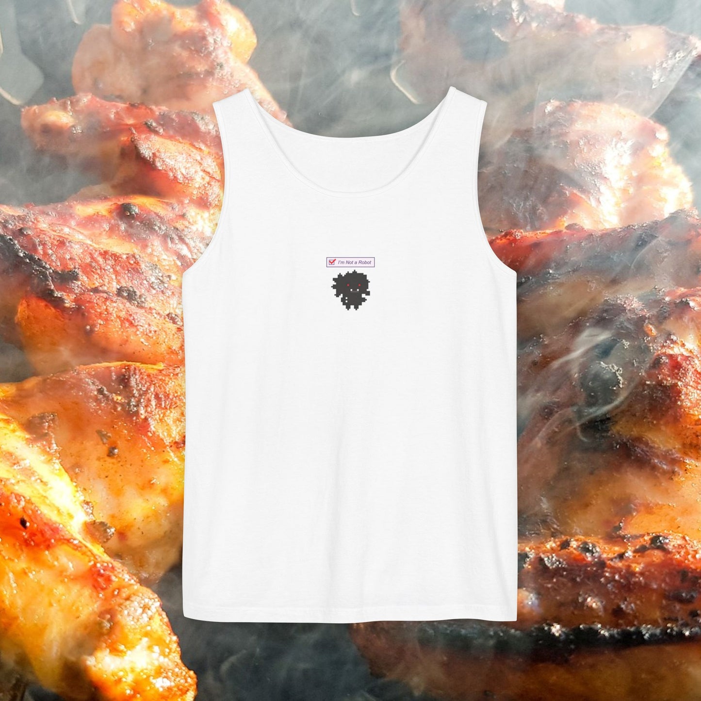 I'm Not a Robot (002) Tank Top - Oh Mine Words Tank Top